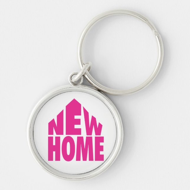 New Home Keyring/Keychain Keychain (Front)