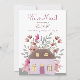 New Home Moving Announcement
