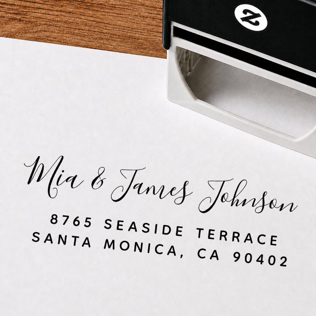 New Home Names Address Self Inking Rubber Stamp (Creator Uploaded)