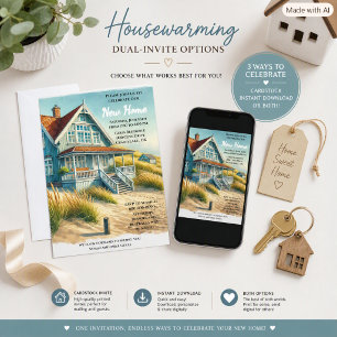 New Home Open House / Housewarming Party  Invitati Invitation