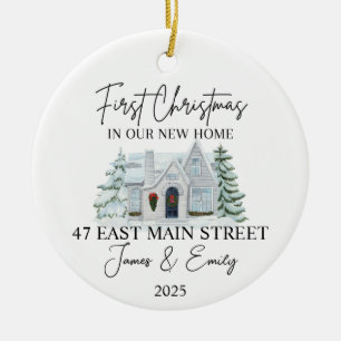 New Home Ornament, Home Christmas Ornament