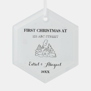 New Home Ornament - Personalized New Home Keepsake