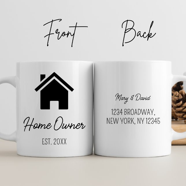 New Home Owner Est. 2025 House Warming Gift Coffee Mug (Creator Uploaded)
