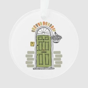 New Home Personalized Name, Address, Zip Code Year Ornament