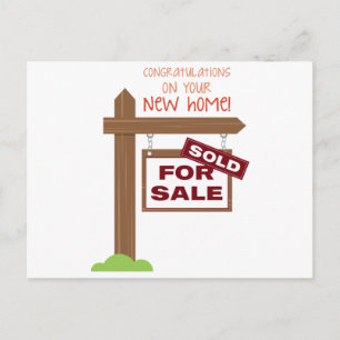 New Home Postcard