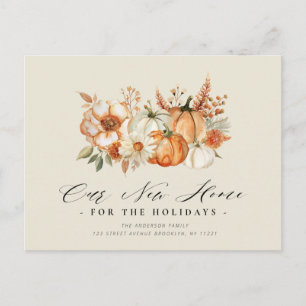 New Home thanksgiving moving Postcard