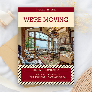 New Home We Are Moving Announcement
