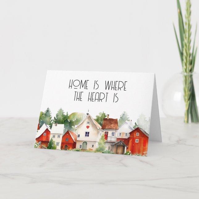 New Homeowner Housewarming Real Estate Card (Front)