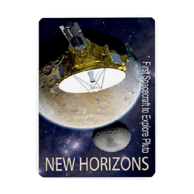 New Horizons Mission To Pluto! Magnet (Vertical)