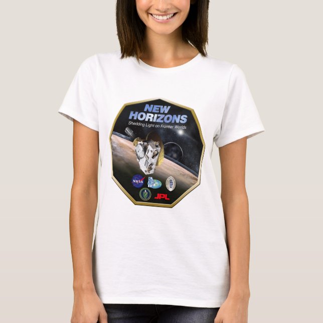 New Horizons Mission To Pluto! T-Shirt (Front)