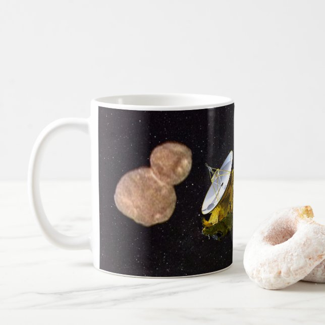 New Horizons Mission To Ultima Thule Coffee Mug (With Donut)