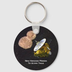 New Horizons Mission To Ultima Thule Keychain
