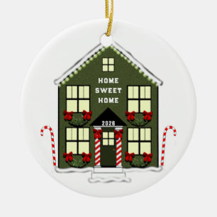 New House 2026 Ceramic Ornament