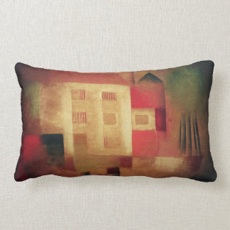 New House In the Suburbs Lumbar Pillow