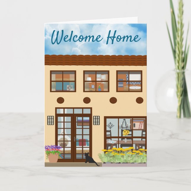 New House Southwestern Congratulations  Card (Front)