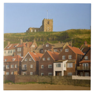 New housing and St Margarets church, Whitby, Tile
