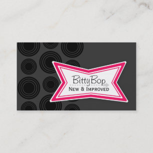 New & Improved BittyBop Business Cards