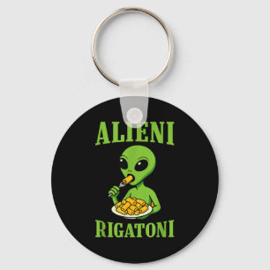 New Italian Brainrot Alieni Rigatoni Funny Viral M Keychain