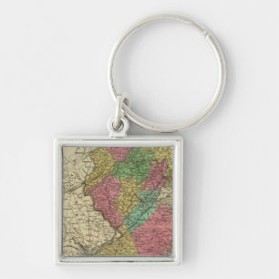 New Jersey 12 Keychain