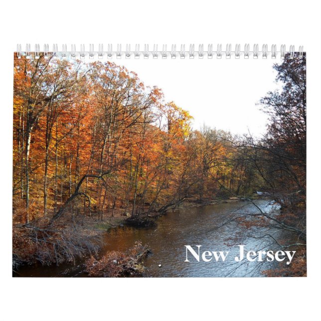 New Jersey 2026 Calendar (Cover)