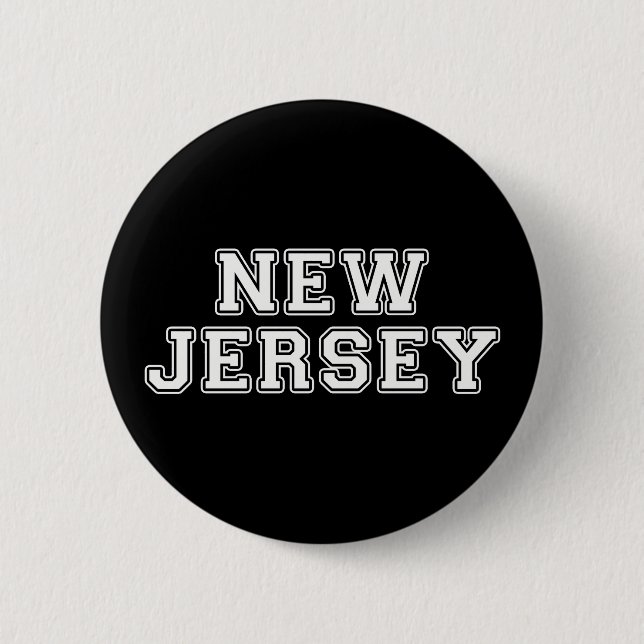 New Jersey 2 Inch Round Button (Front)