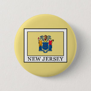 New Jersey 2 Inch Round Button