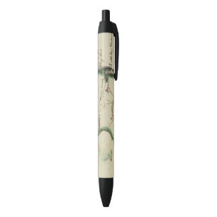 New Jersey 5 Black Ink Pen