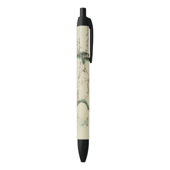 New Jersey 5 Black Ink Pen (Bottom (Vertical))