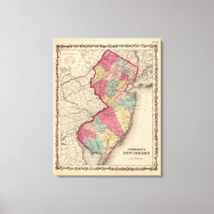 New Jersey 5 Canvas Print