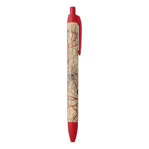 New Jersey 6 Black Ink Pen