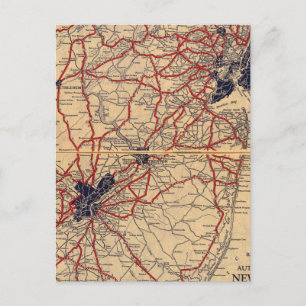 New Jersey 6 Postcard