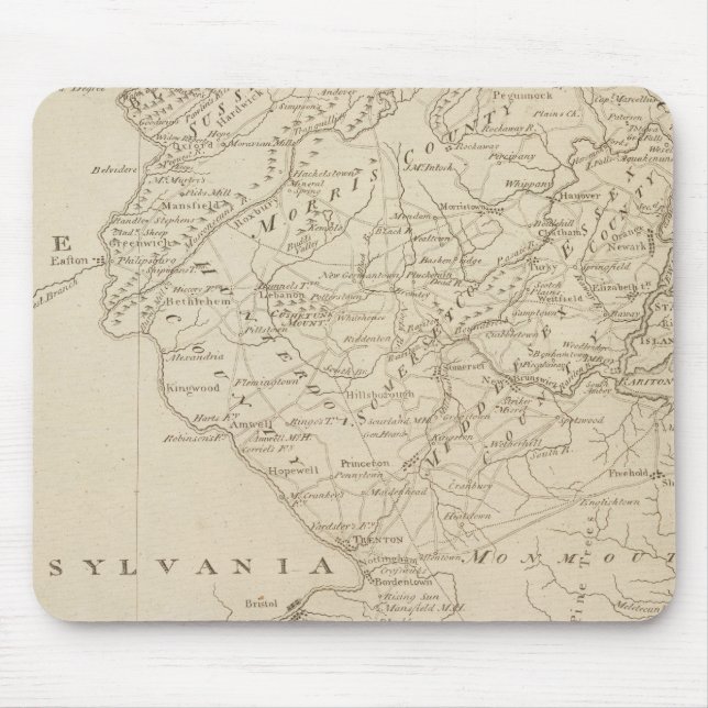 New Jersey 8 Mouse Pad (Front)