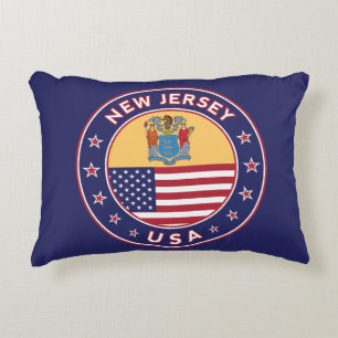 New Jersey Accent Pillow