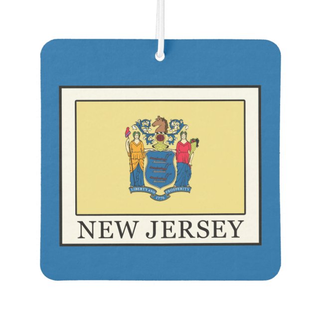 New Jersey Air Freshener (Front)