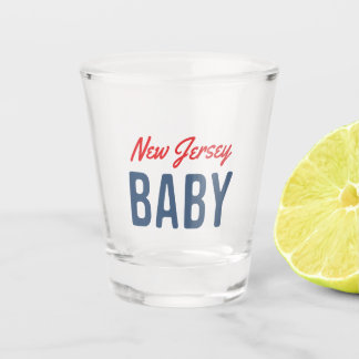 New Jersey Baby Shot Glass