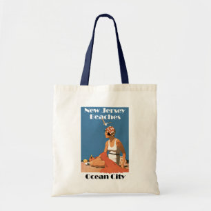 New Jersey Beaches ~ Ocean City Tote Bag