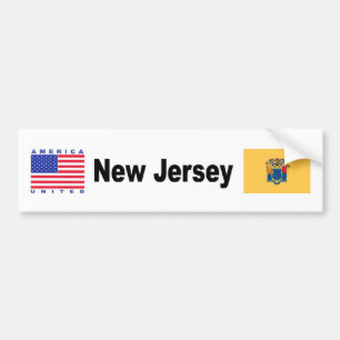New Jersey Bumper Sticker