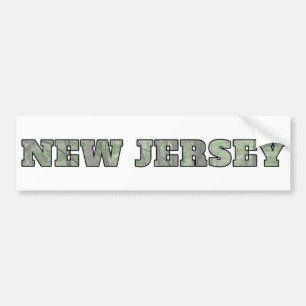 New Jersey Bumper Sticker