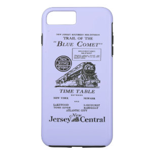 New Jersey Central Blue Comet Train Case-Mate iPhone Case