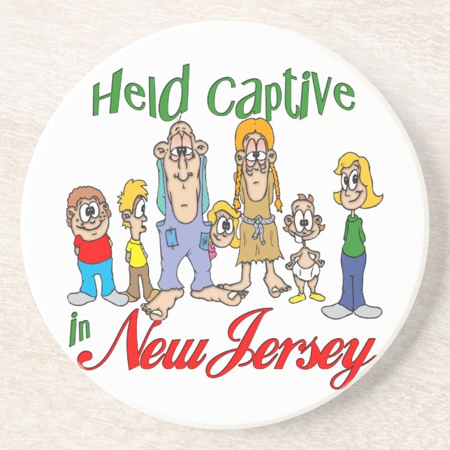 New Jersey Funny Trailer Park Dessous de verre San (Devant)