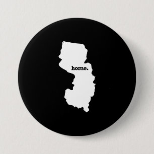 NEW JERSEY HOME STATE -.png 3 Inch Round Button