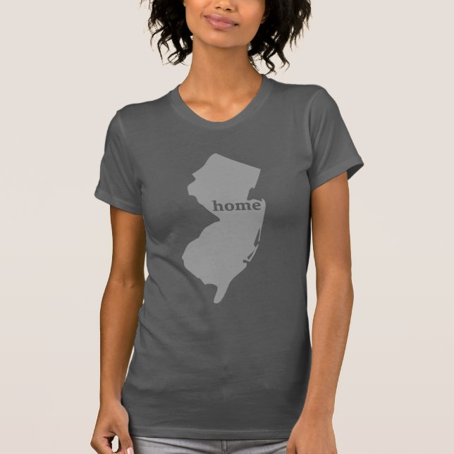 New Jersey home typed T-Shirt (Front)