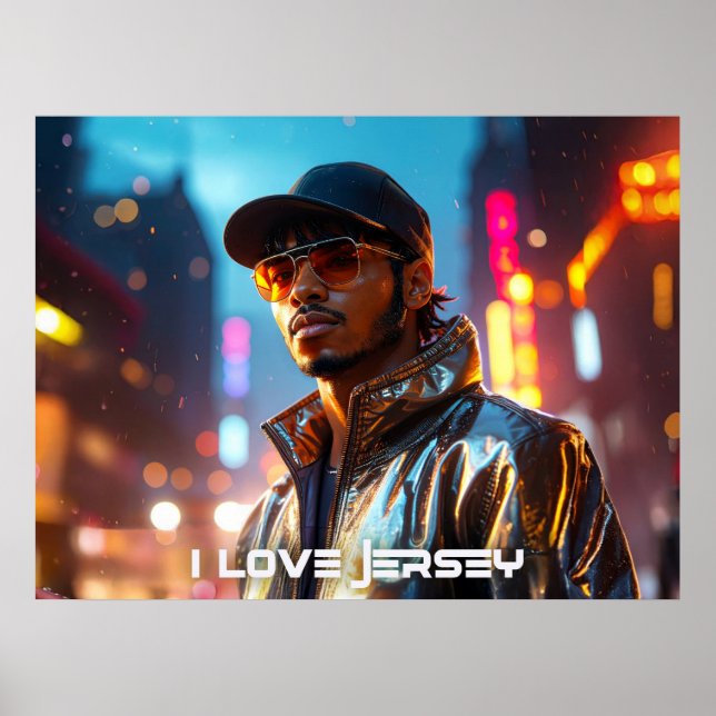 NEW JERSEY - I LOVE JERSEY POSTER (Front)