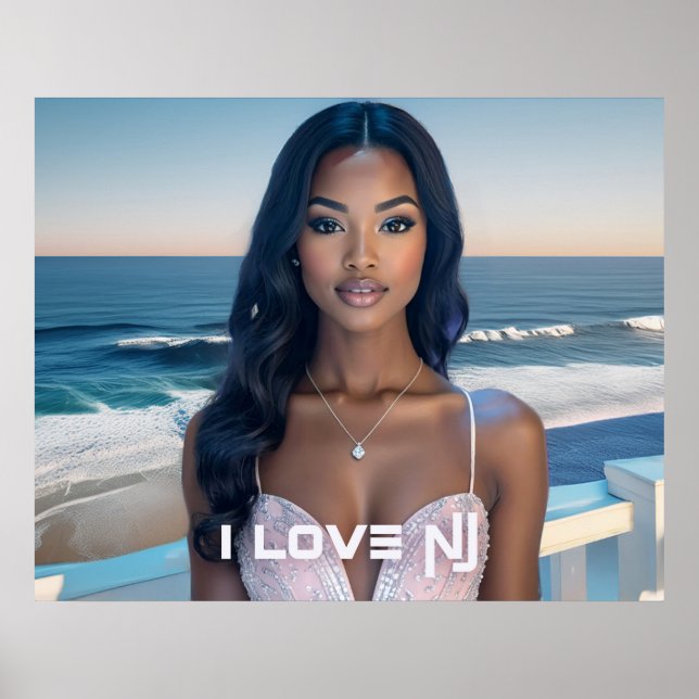 NEW JERSEY - I LOVE NJ POSTER (Front)