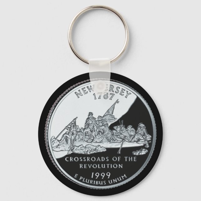 NEW JERSEY KEYCHAIN (Front)