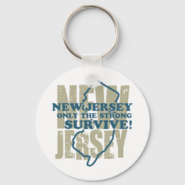 New Jersey Keychain (Front)