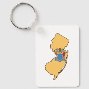 New Jersey Keychain