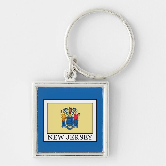 New Jersey Keychain (Front)