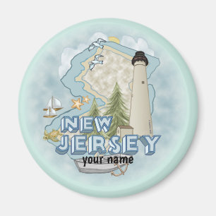 New Jersey Lighthouse magnet