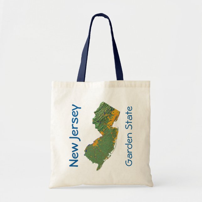 New Jersey Map Bag (Front)